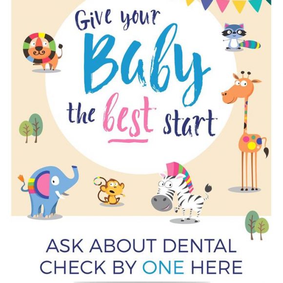 Dental Check-ups for children and Dental Check by 1 initiative